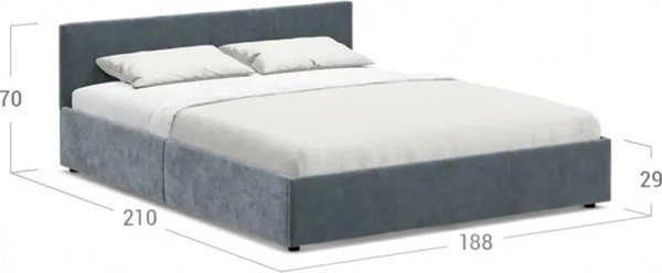 Изображение товара Двуспальная кровать Moon Family 1250 / MF009863