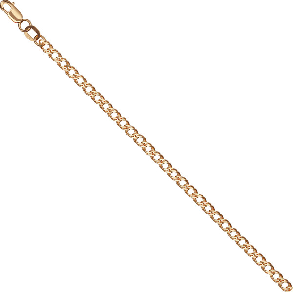 Изображение товара Цепочка из красного золота 7 КАРАТ ПЦ076ПГ-04011 (45см)