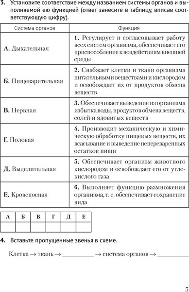Изображение товара Рабочая тетрадь Аверсэв Биология. 8 класс. 2024 мягкая обложка (Бедарик Ирина, Бедарик Александр)