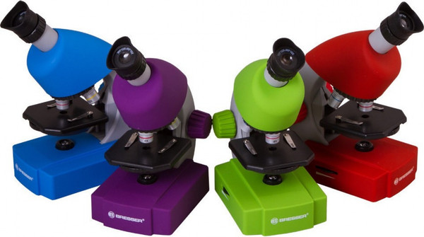 Изображение товара Микроскоп оптический Bresser Junior 40x-640x / 70122 (красный)