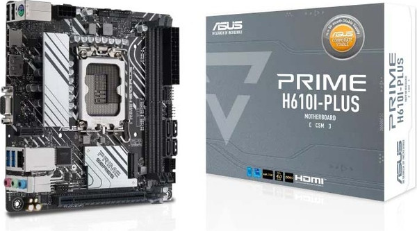 Изображение товара Материнская плата Asus Prime H610I-PLUS-CSM