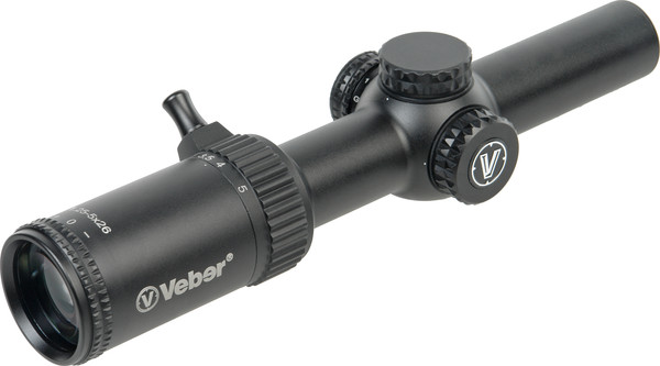 Изображение товара Оптический прицел Veber Wolf 1.25-5x26 IR H08 / 30645