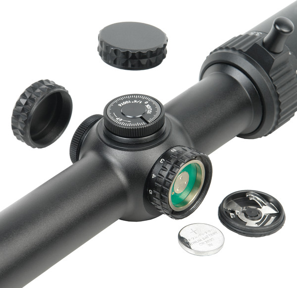 Изображение товара Оптический прицел Veber Wolf 1.25-5x26 IR H08 / 30645