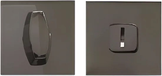 Изображение товара Ручка дверная Trodos BK серия 03 Slim (черный никель)