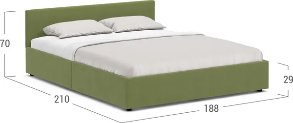 Изображение товара Двуспальная кровать Moon Family 1250 / MF005936