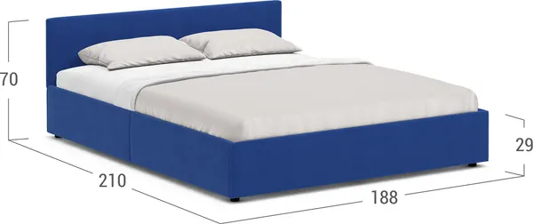 Изображение товара Двуспальная кровать Moon Family 1250 / MF008069