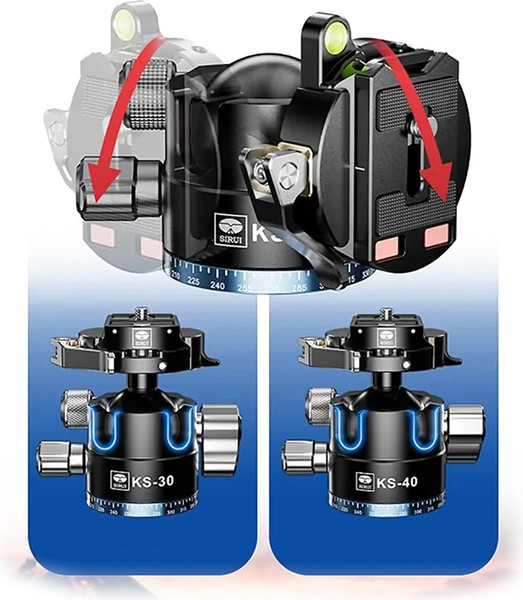 Изображение товара Штативная голова Sirui KS-30