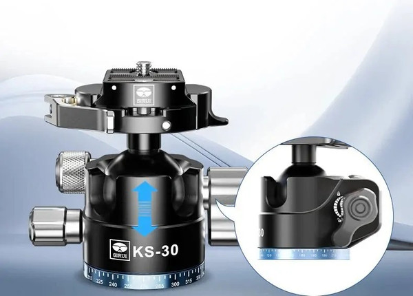 Изображение товара Штативная голова Sirui KS-30
