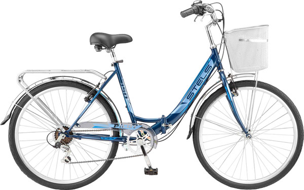 Изображение товара Велосипед STELS Pilot-850 V 26 (19, темно-синий, разобранный, в коробке)