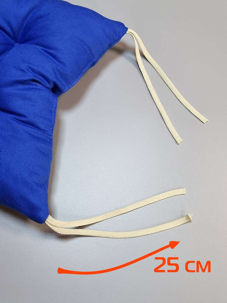 Изображение товара Подушка на стул MATEX Simplex / 32-717 (голубой)