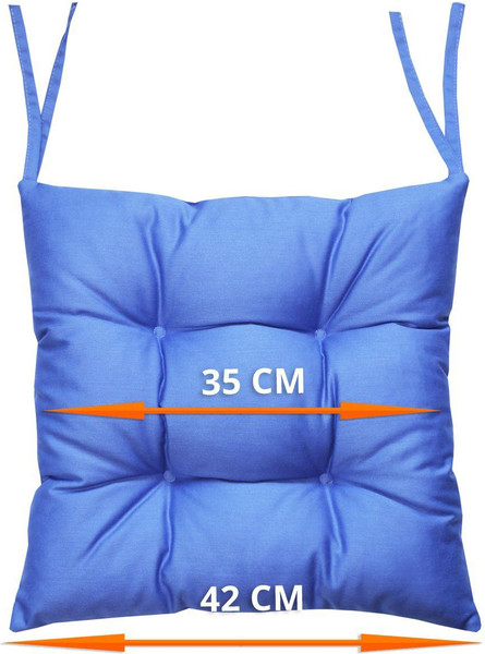 Изображение товара Подушка на стул MATEX Simplex / 32-717 (голубой)