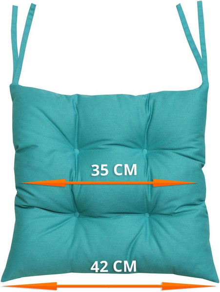 Изображение товара Подушка на стул MATEX Simplex / 49-258 (светло-голубой)