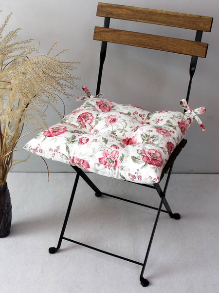 Изображение товара Подушка на стул MATEX Homely / 31-369 (бордовый/белый)