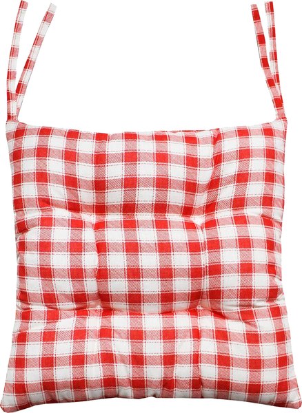 Изображение товара Подушка на стул MATEX Homely / 29-755 (красный/белый)