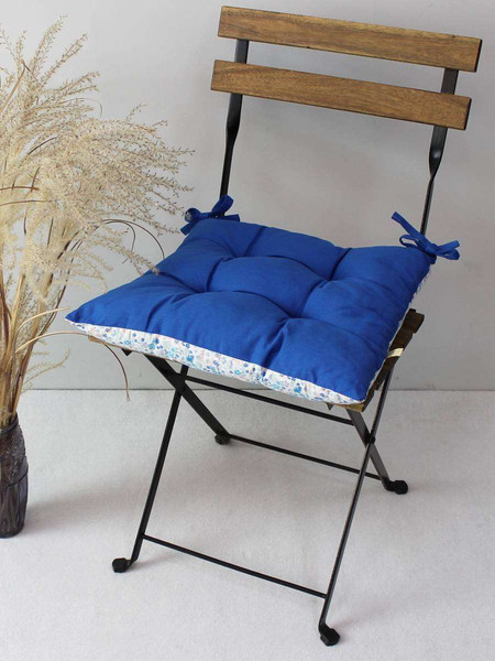 Изображение товара Подушка на стул MATEX Homely / 19-480 (голубой/белый)