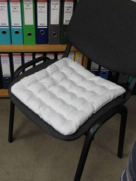 Изображение товара Подушка на стул MATEX Ecology Seat / 25-948 (серо-бежевый)
