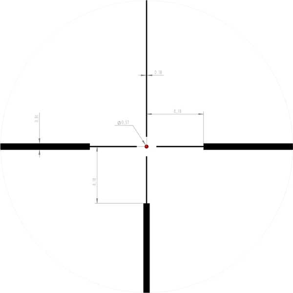 Изображение товара Оптический прицел Mewlite 1-8x24 SFP 30мм IR / 31001