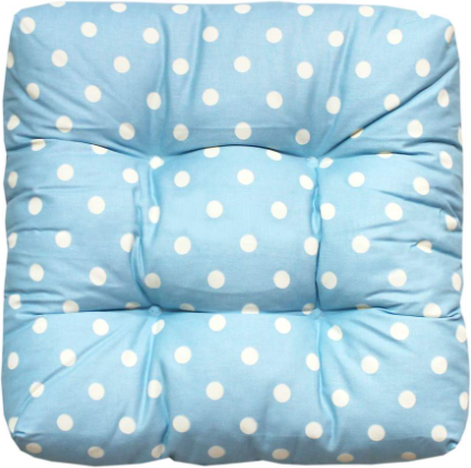 Изображение товара Подушка на стул MATEX Printed / 43-850 (голубой/белый)