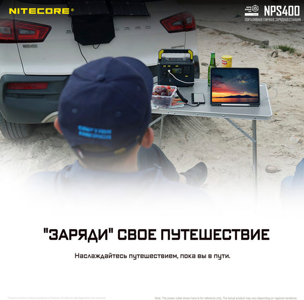 Изображение товара Портативная зарядная станция Nitecore NPS400