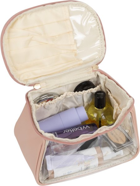 Изображение товара Косметичка Kristaller Elegant Suitcase / 25059 (пыльная роза)