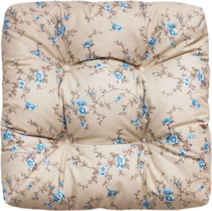 Изображение товара Подушка на стул MATEX Printed / 43-881 (голубой/бежевый)