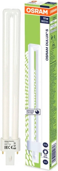 Изображение товара Лампа Osram Dulux S 11W/840 G23 / 4099854123382