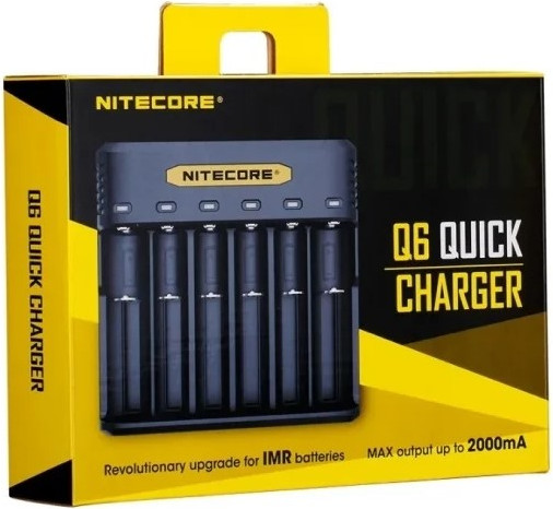 Изображение товара Зарядное устройство для аккумуляторов Nitecore Q6