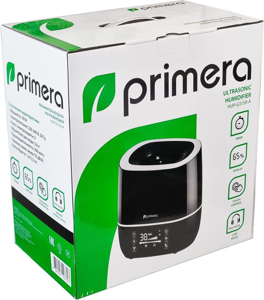 Изображение товара Ультразвуковой увлажнитель воздуха Primera HUP-G3150-A