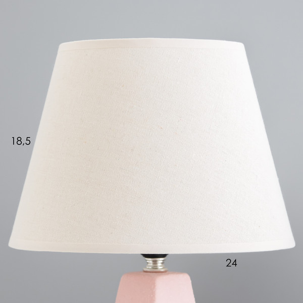 Изображение товара Прикроватная лампа Risalux Альберта 9724562 (розовый)