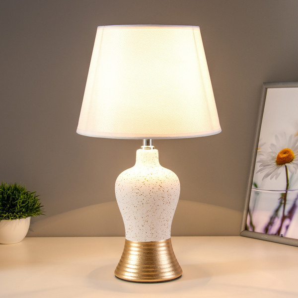 Изображение товара Прикроватная лампа Risalux Джина 9705589 (белый/золото)