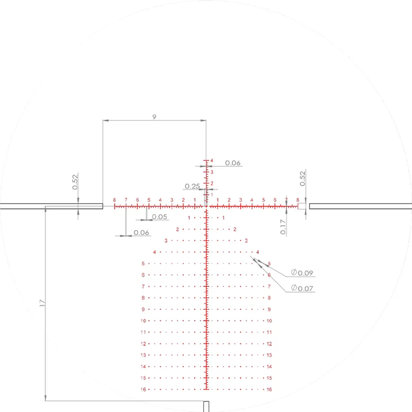 Изображение товара Оптический прицел Mewlite 4-16x50 FFP Pro 30мм SF IR / 62001
