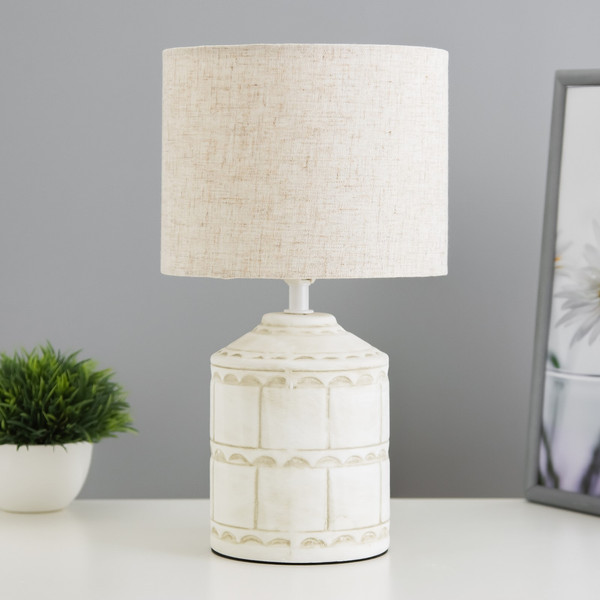 Изображение товара Прикроватная лампа Risalux Асни 9780912 (белый/серый)