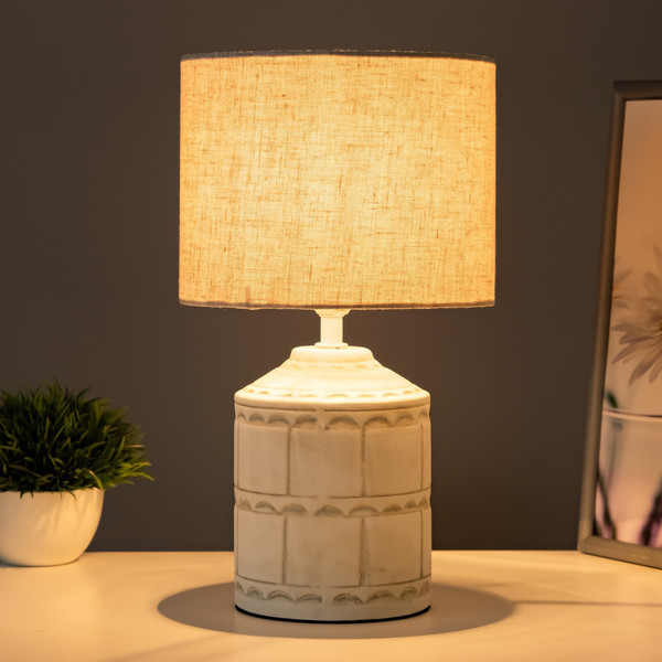 Изображение товара Прикроватная лампа Risalux Асни 9780912 (белый/серый)