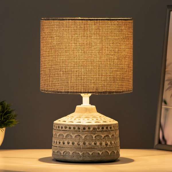 Изображение товара Прикроватная лампа Risalux Асенди 9780915 (белый/серый)