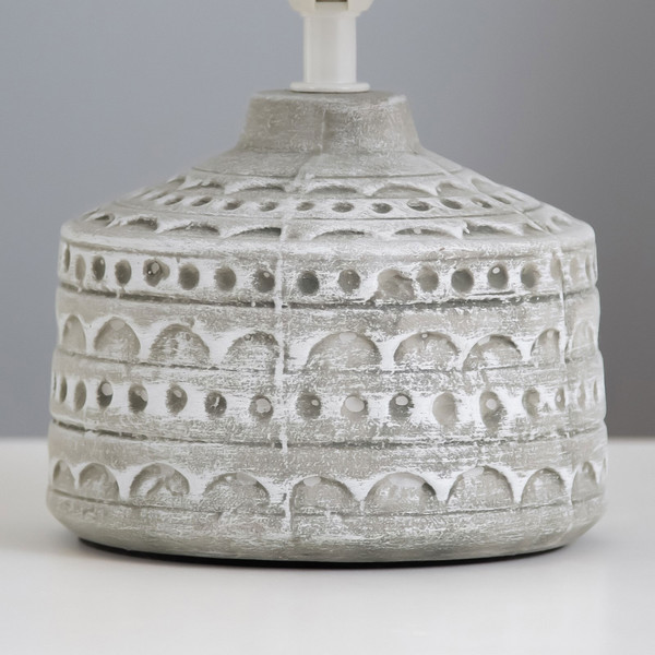 Изображение товара Прикроватная лампа Risalux Асенди 9780915 (белый/серый)