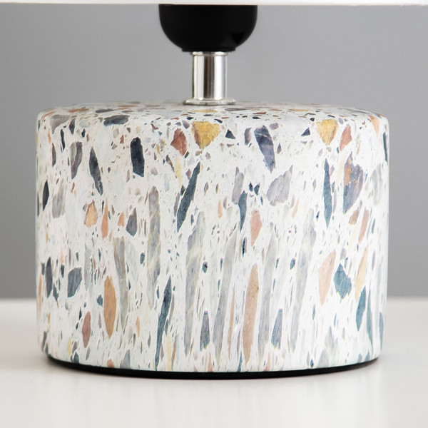 Изображение товара Прикроватная лампа Risalux Сафари К 9705524 (белый/серый)