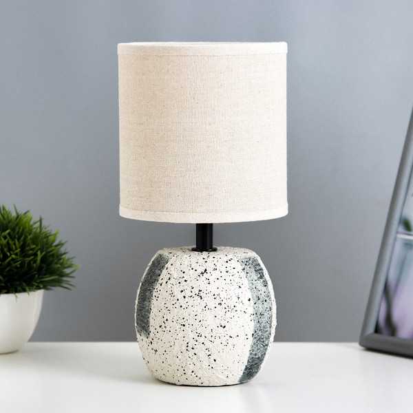 Изображение товара Прикроватная лампа Risalux Аделла 9705498 (белый/серый)