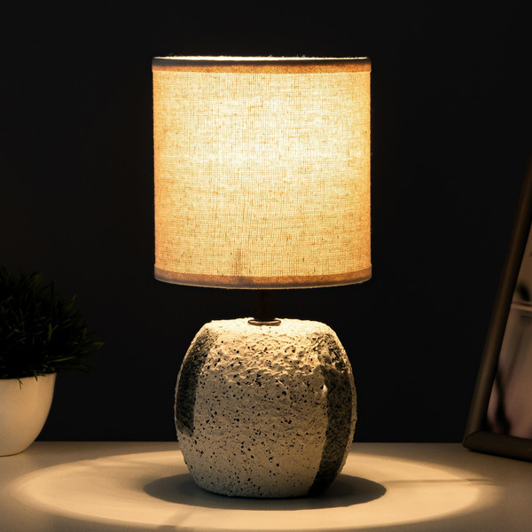 Изображение товара Прикроватная лампа Risalux Аделла 9705498 (белый/серый)