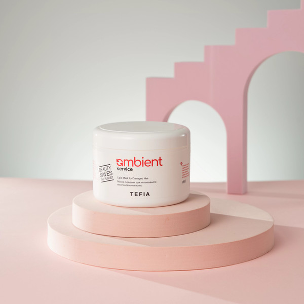 Изображение товара Маска для волос Tefia Service Липидная для интенсивного восстановления волос (2x500мл)
