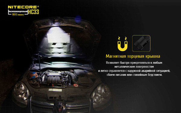 Изображение товара Фонарь Nitecore HC33