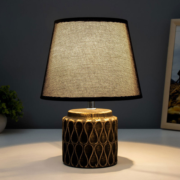 Изображение товара Прикроватная лампа Risalux 32166/1 / 4738490 (черный с золотой патиной)