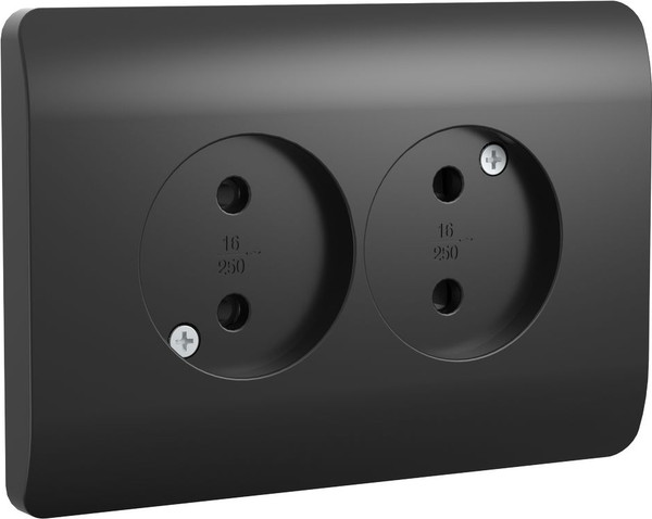 Изображение товара Розетка Chint NEW3-E / 431492 (черный)