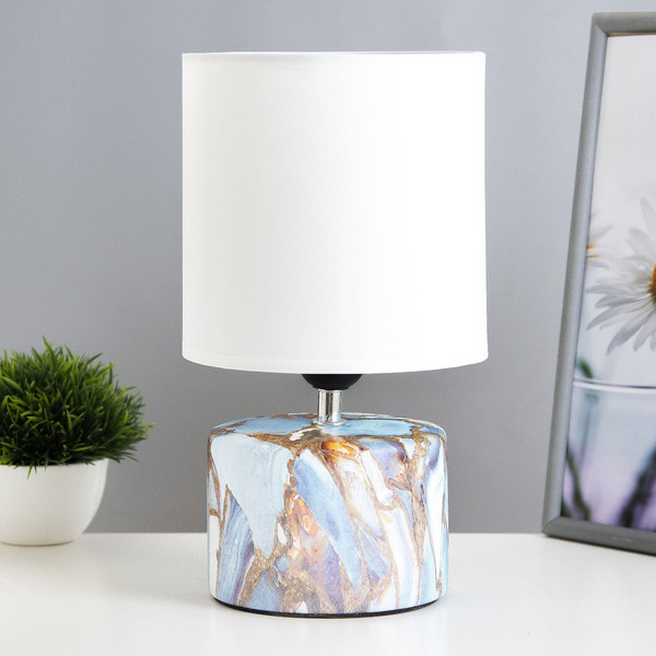 Изображение товара Прикроватная лампа Risalux Сафари К 9705525 (белый/синий)