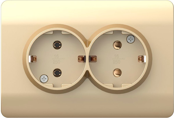 Изображение товара Розетка Chint NEW3-E / 431418 (шампань)