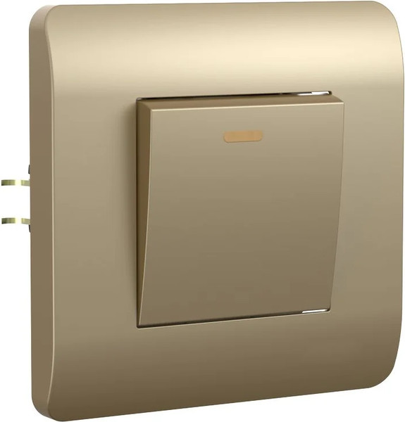 Изображение товара Выключатель Chint NEW3-E 10А / 431392 (шампань)