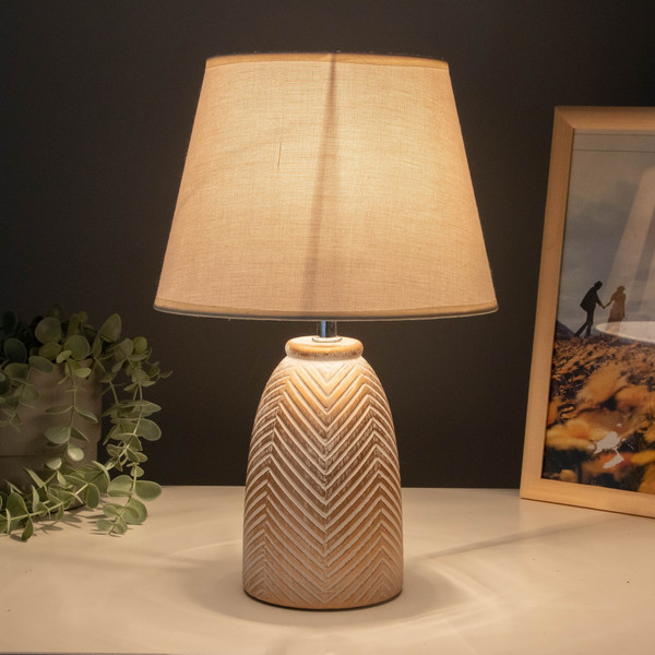 Изображение товара Прикроватная лампа Risalux Диана 9036227 (белый с золотой патиной)