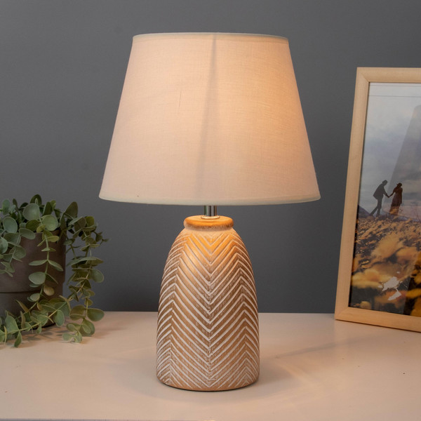 Изображение товара Прикроватная лампа Risalux Диана 9036227 (белый с золотой патиной)