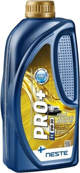 Изображение товара Моторное масло Neste Pro+ FE 0W-30 / 118952 (1л)