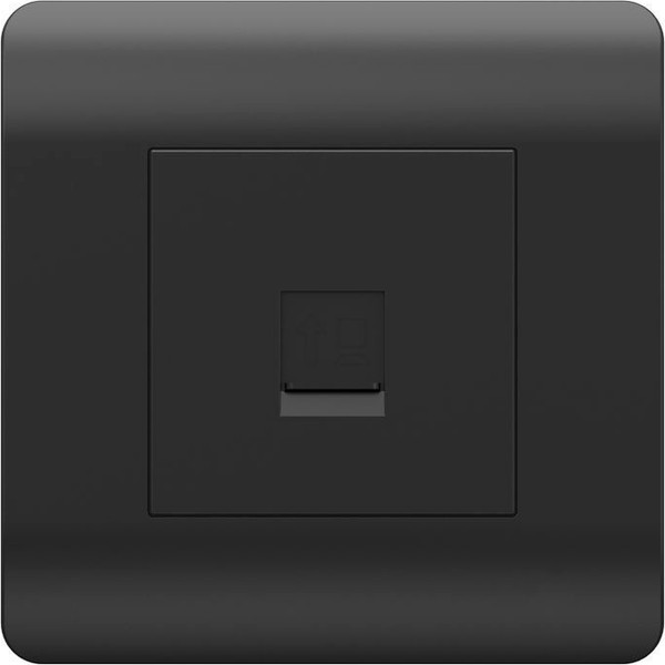 Изображение товара Розетка Chint NEW3-E RJ45 / 431490 (черный)