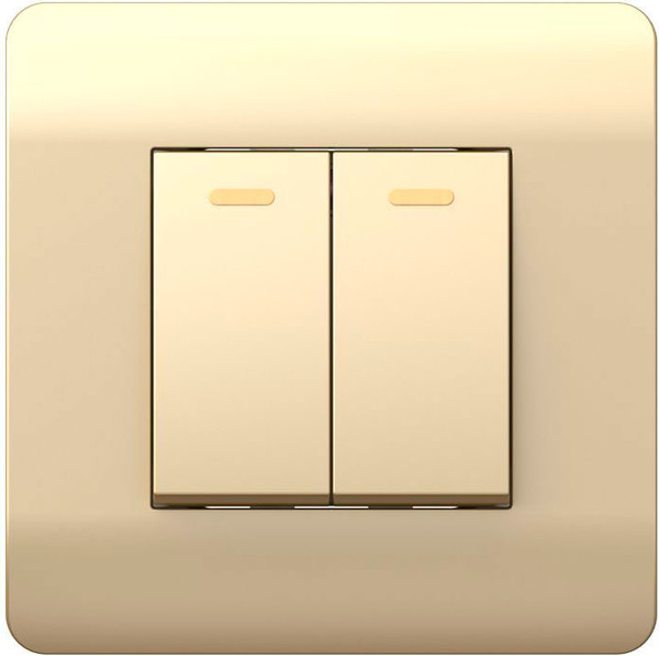 Изображение товара Выключатель Chint NEW3-E 10А / 431396 (шампань)